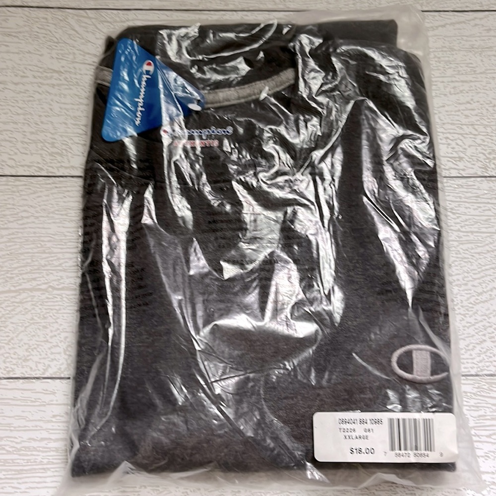Mens XXL Gray Champion T-Shirt